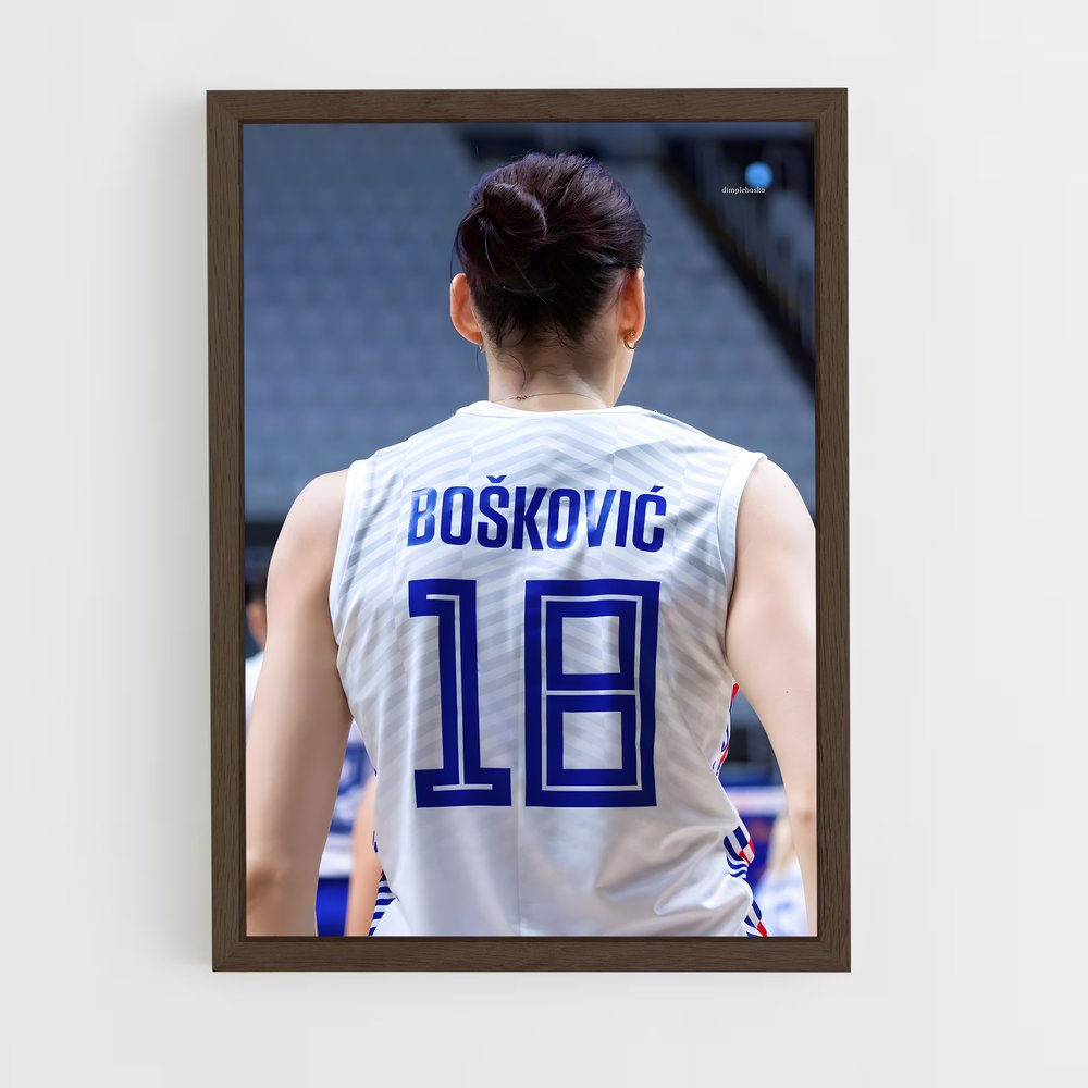 Poster Tijana boskovic actif – affiche Volleyball (vue 5)